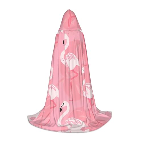 POEZJZW Sommer-Umhang mit Flamingo-Palmenblatt-Muster, für Herren und Damen, Umhang mit Kapuze, Erwachsenen-Umhang mit Kapuze, Renaissance, Halloween, Hexenkostüm, Zauberer-Umhang, Größe S POEZJZW Sommer-Umhang mit Flamingo-Palmenblatt-Muster, für Herren und Damen, Umhang mit Kapuze, Erwachsenen-Umhang mit Kapuze, Renaissance, Halloween, Hexenkostüm, Zauberer-Umhang, Größe S von POEZJZW