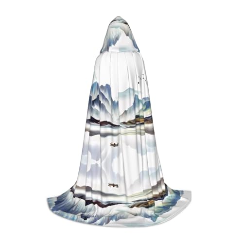 POEZJZW Umhang mit Kapuze für Erwachsene, Landschaftsmalerei, Muster für Herren, Damen, Umhang mit Kapuze, Renaissance, Halloween, Hexenkostüm, Zauberer-Umhang, Größe S POEZJZW Umhang mit Kapuze für Erwachsene, Landschaftsmalerei, Muster für Herren, Damen, Umhang mit Kapuze, Renaissance, Halloween, Hexenkostüm, Zauberer-Umhang, Größe S von POEZJZW