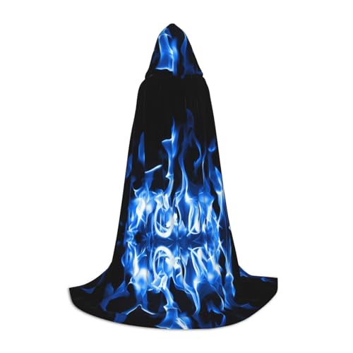 POEZJZW Umhang mit Kapuze für Herren und Damen, mit blauem Feuermuster, Umhang mit Kapuze, Renaissance, Halloween, Hexenkostüm, Zauberer-Umhang, Größe S POEZJZW Umhang mit Kapuze für Herren und Damen, mit blauem Feuermuster, Umhang mit Kapuze, Renaissance, Halloween, Hexenkostüm, Zauberer-Umhang, Größe S von POEZJZW