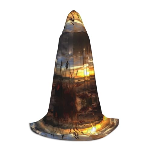 POEZJZW Umhang mit Kapuze für Teenager, Motiv: "Calm Coastal", für Damen und Herren, Halloween-Kostüm, Maskerade, Cosplay, Kostüm, Weihnachten, Party, Robe, Größe M POEZJZW Umhang mit Kapuze für Teenager, Motiv: "Calm Coastal", für Damen und Herren, Halloween-Kostüm, Maskerade, Cosplay, Kostüm, Weihnachten, Party, Robe, Größe M von POEZJZW