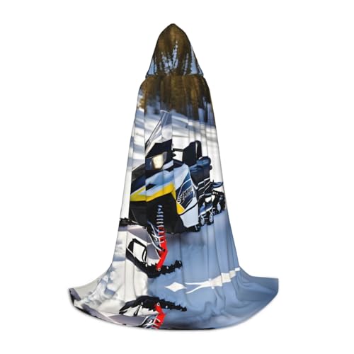 POEZJZW Umhang mit Kapuze und Schneemobil mit fortschrittlichem Schneemobil für Erwachsene, Herren, Damen, Weihnachten, Kapuzenumhang, Cosplay-Kostüme, Größe S POEZJZW Umhang mit Kapuze und Schneemobil mit fortschrittlichem Schneemobil für Erwachsene, Herren, Damen, Weihnachten, Kapuzenumhang, Cosplay-Kostüme, Größe S von POEZJZW