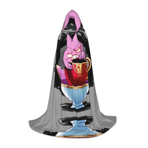 POEZJZW Wicked Fantasy Teetassen Muster Kapuzenumhang Robe Kostüm Umhang für Erwachsene Männer Frauen Weihnachten Hoodies Umhang Cosplay Kostüme L POEZJZW Wicked Fantasy Teetassen Muster Kapuzenumhang Robe Kostüm Umhang für Erwachsene Männer Frauen Weihnachten Hoodies Umhang Cosplay Kostüme L von POEZJZW