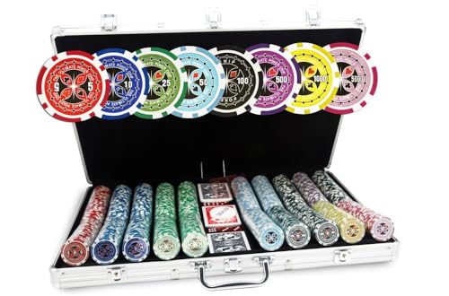 Koffer Poker Poker Ultimate Poker Chips 1000 Chips von POKEO