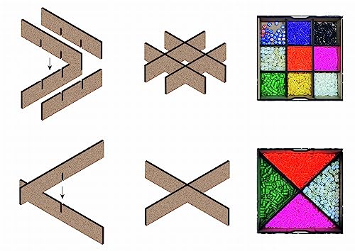 POLANDGAMES ERA89066 Mega Box Dividers Organizer von POLANDGAMES