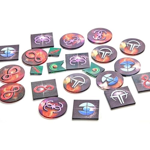 POLANDGAMES ERA89375 and Markers: Dune: Imperium Acrylic Token Set von POLANDGAMES