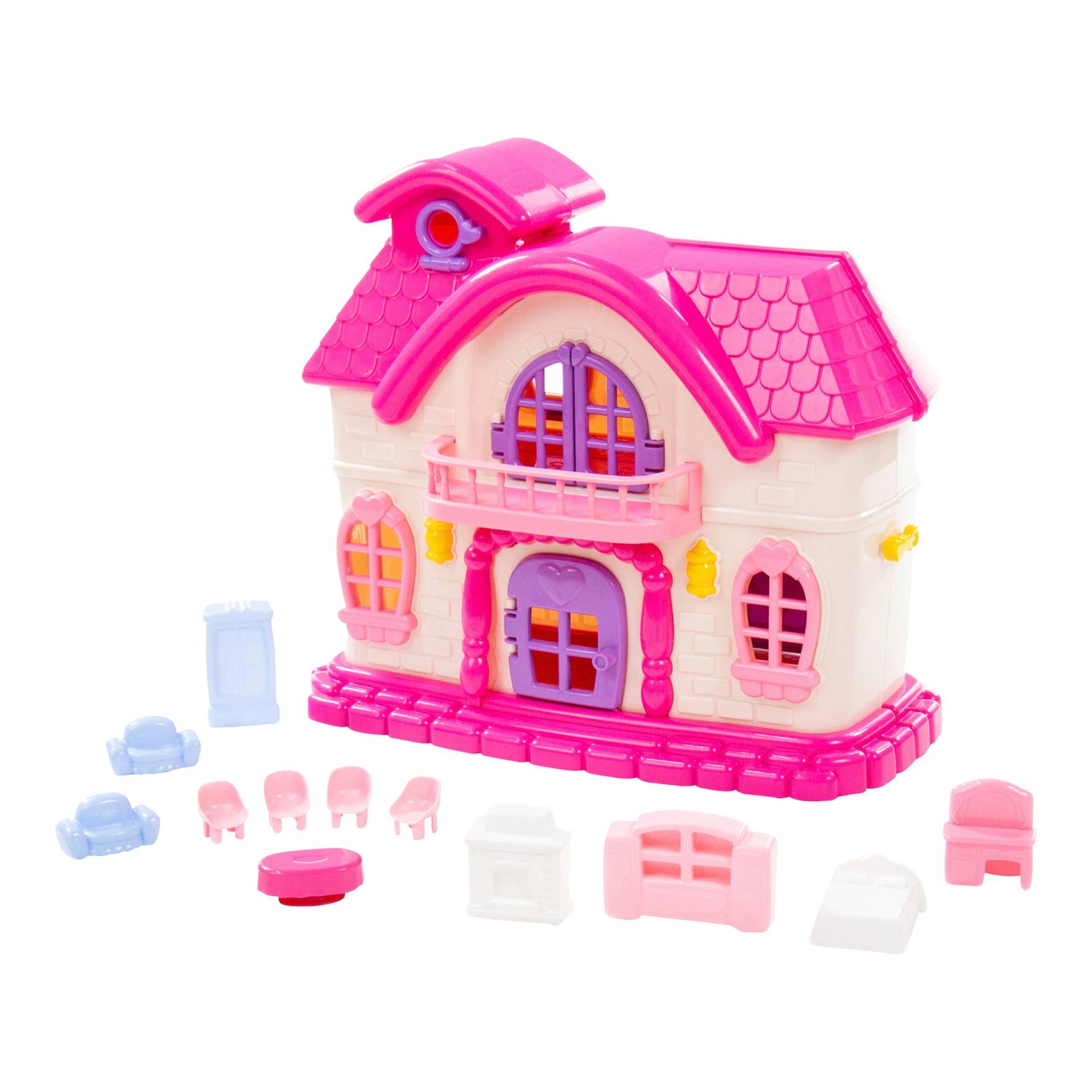 Polesie Spielhaus Märchen mit Möbel 12-tlg. Polesie Spielhaus Märchen mit Möbel 12-tlg. von POLESIE