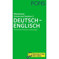 PONS Wörterbuch für Schule und Studium Englisch, Band 2 Deutsch-Englisch von PONS Langenscheidt GmbH