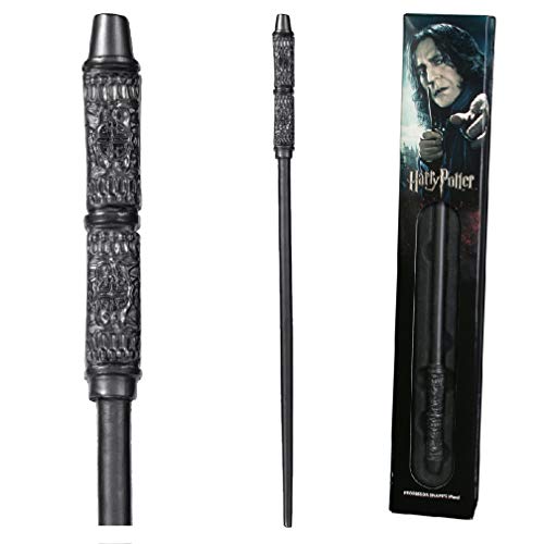 The Noble Collection - Severus Snape Wand In A Standard Windowed Box - 14in (35cm) Wizarding World Wand - Harry Potter Film Set Movie Props Wands von The Noble Collection