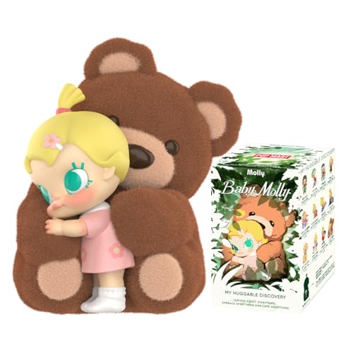 POP MART Baby Molly My Huggable Discovery Series Figures Actionfiguren Sammelfiguren Sammler Kunstspielzeug Spielzeug Figuren Geschenk 1PC von POP MART