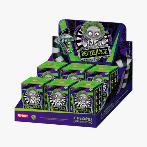 POP MART Beetlejuice Series Figures Zufällige Figuren Anime Actionfiguren Sammelfiguren Sammler Kunstspielzeug Spielzeug Figuren Geschenk 6 Piece von POP MART