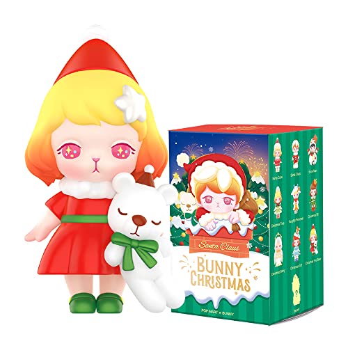 POP MART Bunny Christmas Series-1PC Pop Figuren Zufällige Figuren Actionfiguren Sammelfiguren und Sammler Kunstspielzeug Spielzeug Figuren Geschenk von POP MART