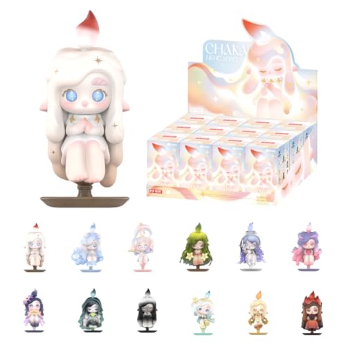 POP MART Chaka Light Sprite Series Figures 12PC Pop Figuren Zufällige Figuren Actionfiguren Sammelfiguren und Sammler Kunstspielzeug Spielzeug Figuren Geschenk von POP MART