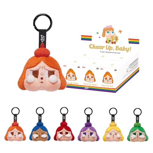 POP MART Crybaby Cheer UP Plush Pendant 6PC Pop Figuren Zufällige Figuren Actionfiguren Sammelfiguren und Sammler Kunstspielzeug Spielzeug Figuren Geschenk von POP MART