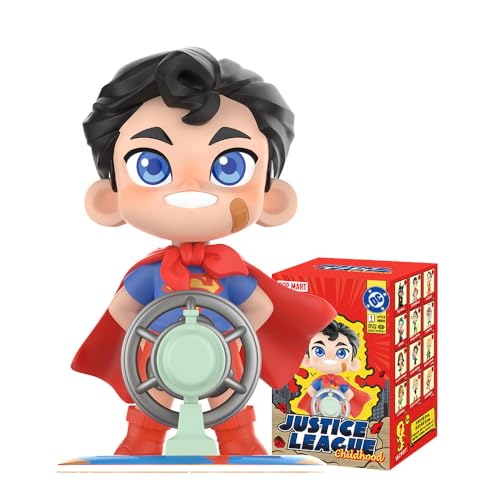 POP MART DC Justice League Childhood Actionfiguren Sammelfiguren und Sammler Kunstspielzeug Spielzeug Figuren Geschenk-1Piece von POP MART