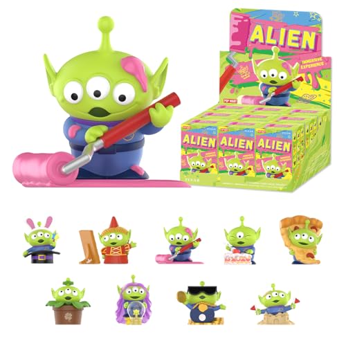 POP MART Disney Alien Immersive Experience 9PC Pop Figuren Zufällige Figuren Actionfiguren Sammelfiguren und Sammler Kunstspielzeug Spielzeug Figuren Geschenk von POP MART