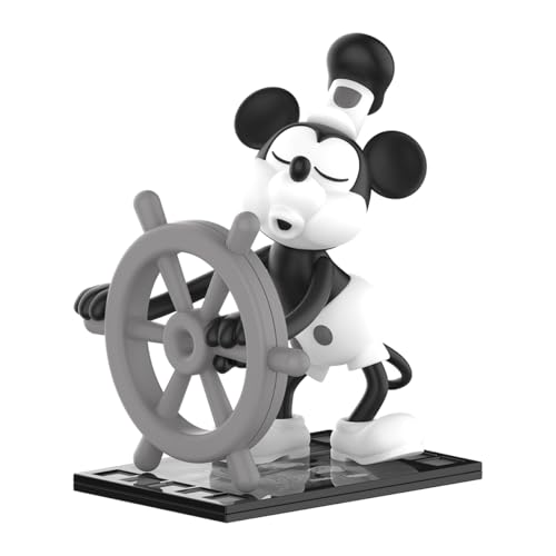 POP MART Disney Steamboat Willie Series Figures 1PC Pop Figuren Zufällige Figuren Actionfiguren Sammelfiguren und Sammler Kunstspielzeug Spielzeug Figuren Geschenk von POP MART