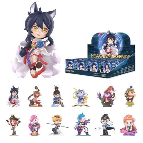 POP MART League of Legends 12PC Pop Figuren Zufällige Figuren Actionfiguren Sammelfiguren und Sammler Kunstspielzeug Spielzeug Figuren Geschenk von POP MART