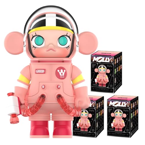 POP MART MEGA Space Molly 100% Series 3 Pop Figuren Zufällige Figuren Anime Actionfiguren Sammelfiguren Sammler Kunstspielzeug Spielzeug Figuren Geschenk 3Pack von POP MART