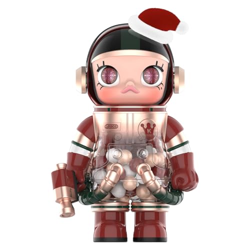 POP MART MEGA Space Molly 400% Christmas 2024 Figures Anime Actionfiguren Sammelfiguren Sammler Kunstspielzeug Spielzeug Figuren Geschenk 1PC von POP MART