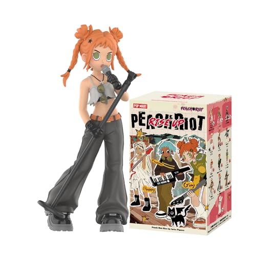 POP MART Peach Riot Rise Series Figurine 1PC Pop Figuren Zufällige Figuren Actionfiguren Sammelfiguren und Sammler Kunstspielzeug Spielzeug Figuren Geschenk von POP MART