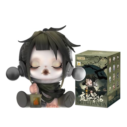 POP MART SKULLPANDA The Ink Plum Blossom Series-1PC Pop Figuren Zufällige Figuren Actionfiguren Sammelfiguren und Sammler Kunstspielzeug Spielzeug Figuren Geschenk von POP MART