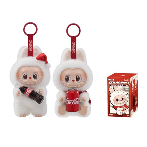 POP MART The Monsters Coca-Cola-Serie, Vinyl-Gesichtsblindbox, zufälliges Design, Actionfiguren, Sammlerstück, Spielzeug, Heimdekoration, Urlaubsgeschenke, Einzelbox POP MART The Monsters Coca-Cola-Serie, Vinyl-Gesichtsblindbox, zufälliges Design, Actionfiguren, Sammlerstück, Spielzeug, Heimdekoration, Urlaubsgeschenke, Einzelbox von POP MART