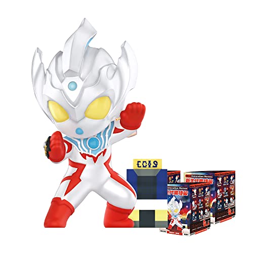 POP MART Ultraman New Generation Heroes Series-3PC Pop Figuren Zufällige Figuren Actionfiguren Sammelfiguren und Sammler Kunstspielzeug Spielzeug Figuren Geschenk von POP MART