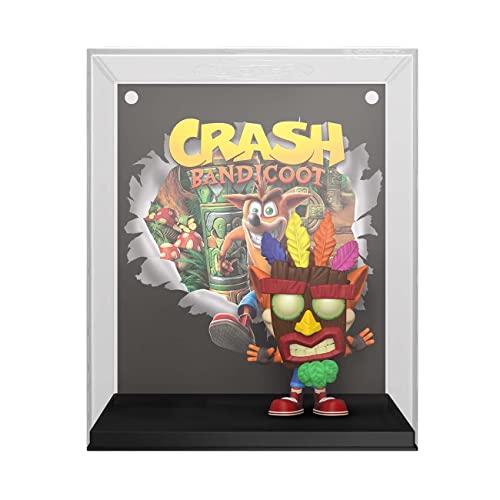 Funko Pop! Games Covers: Crash Bandicoot with Aku Mask (Special Edition) #06 Vinyl Figure von Funko