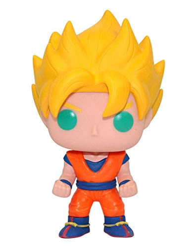 Dragonball Z Super Saiyan Goku POP! Figur Glows in The Dark 10 cm Exclusive von Funko