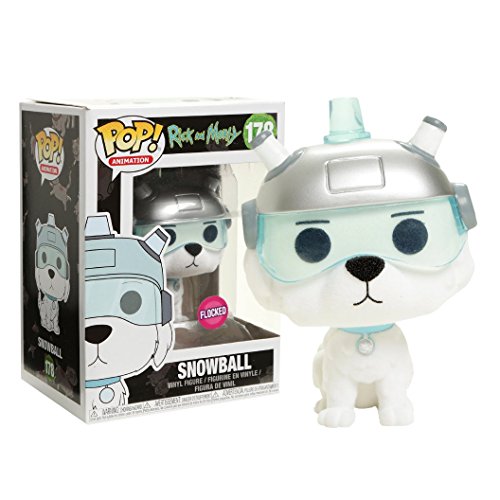 Funko POP! Animation: Rick & Morty - Snowball (Flocked) von POP