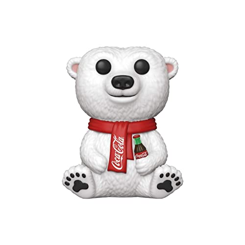 POP Coca Cola Ad Icons - Coca Cola Polar Bear (Diamond Glitter) Vinyl Figur 58 Unisex Funko Standard von POP