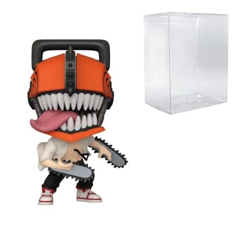 POP! Animation: Chainsaw Man - Chainsaw Man #1677 Bundled with Compatible Box Protector Case von POP