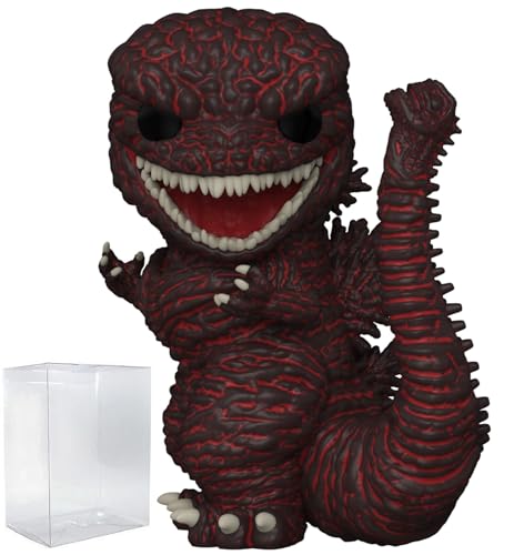 POP Filme: Godzilla 70th Anniversary - Shin Godzilla 2016 Funko Vinyl-Figur (zusammen mit kompatibler Box-Schutzhülle), mehrfarbig, 3,75 von POP