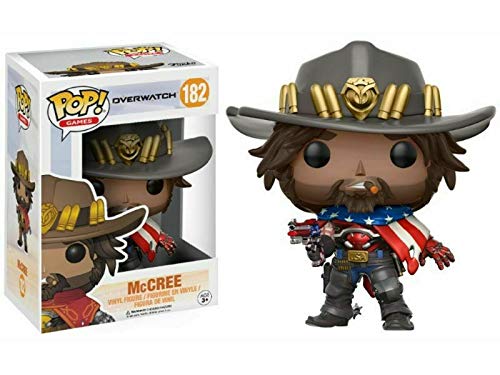 POP! Games: Overwatch - USA McCree Exclusive #182 Vinyl Figur von POP