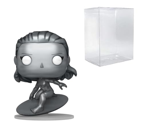 POP! Marvel - The Fantastic Four: First Steps - Silver Surfer #1518 Bundled with Compatible Box Protector Case POP! Marvel - The Fantastic Four: First Steps - Silver Surfer #1518 Bundled with Compatible Box Protector Case von POP