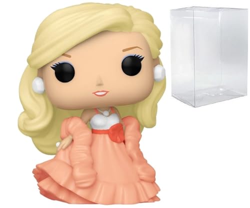 POP Retro Toys: Barbie – Peaches N Cream Barbie Funko Vinyl-Figur (inklusive kompatibler Box-Schutzhülle), mehrfarbig, 9,5 cm von POP