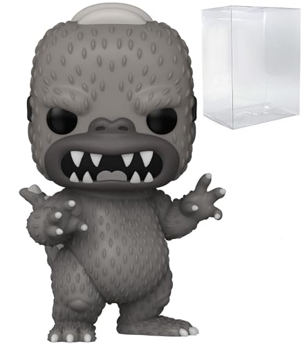 POP The Simpsons: Treehouse of Horror – Homerzilla Funko Vinyl-Figur (Bundled with Compatible Box Protector Case), Mehrfarbig, 9,5 cm, 3.75 inches, (STL222531) von POP