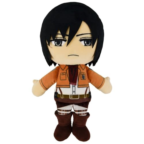 Popbuddies - Attack On Titan - Mikasa - Plüsch, Plush Figur, Toy - 29cm - original & lizensiert von POPBUDDIES