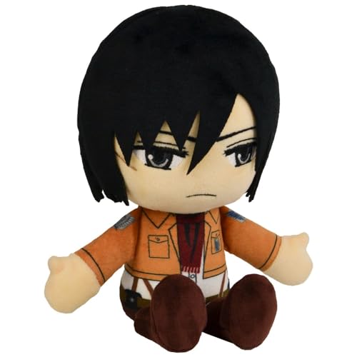 POPBUDDIES Attack on Titan peluche Cuteforme Mikasa Ackermann 26 cm von POPBUDDIES