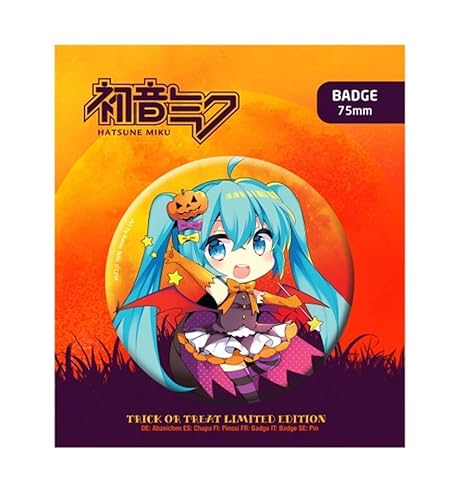 POPBuddies Hatsune Miku Halloween Badge Success Pin von POPBuddies