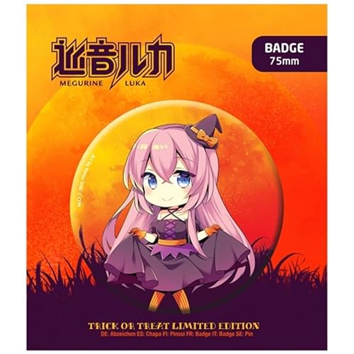 POPBuddies Megurine Luka Halloween Badge Success Pin von POPBuddies