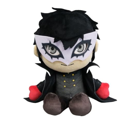 POPBuddies Persona 5 Royal Joker CuteForme Plüsch, Schwarz, Rot von POPBuddies