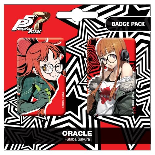 POPBuddies Persona 5 Royal Oracle/Futaba Sakura Badge Pack von POPBuddies