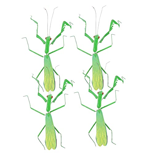 POPETPOP 1 Satz Hochsimulation Insekt Kinderspielzeug Tiere Blumentopf Schreibtisch Wohndekoration Mantis Figur Blumentopf Mantis Mantis Ornament Mantis Gartenstatuen Abs 4 Stück von POPETPOP