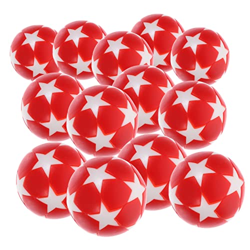 POPETPOP 32mm Mini 5 Fußbälle Tischfußball Zubehör Erwachsene Fußball Schreibtisch Spiel Fußball Spiel Zubehör Fußball Party Set von POPETPOP