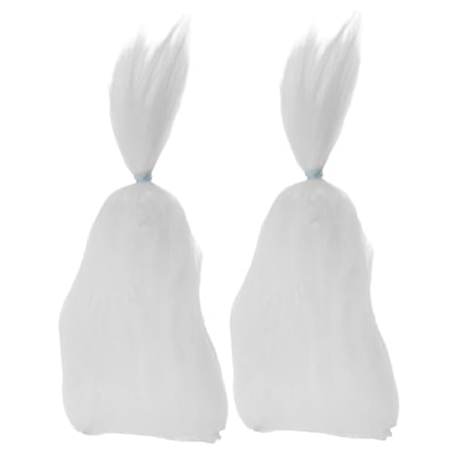 POPETPOP 2 Stück Flauschige Weiße Kunstpelz Ohren Lustige Kostüm Accessoires für Cosplay Halloween Vielseitig Tragbar Leicht und für Mützen Basteln und Verkleidungen POPETPOP 2 Stück Flauschige Weiße Kunstpelz Ohren Lustige Kostüm Accessoires für Cosplay Halloween Vielseitig Tragbar Leicht und für Mützen Basteln und Verkleidungen von POPETPOP