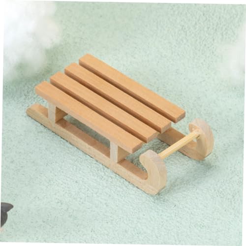 POPETPOP 2 Stück Mini Holzschlitten für Puppenhaus Deko DIY Bemalbar Langlebiges Miniatur Weihnachtsmodell Sichere Materialien als Miniatur Schlitten Zubehör und Weihnachtsbaumdeko POPETPOP 2 Stück Mini Holzschlitten für Puppenhaus Deko DIY Bemalbar Langlebiges Miniatur Weihnachtsmodell Sichere Materialien als Miniatur Schlitten Zubehör und Weihnachtsbaumdeko von POPETPOP