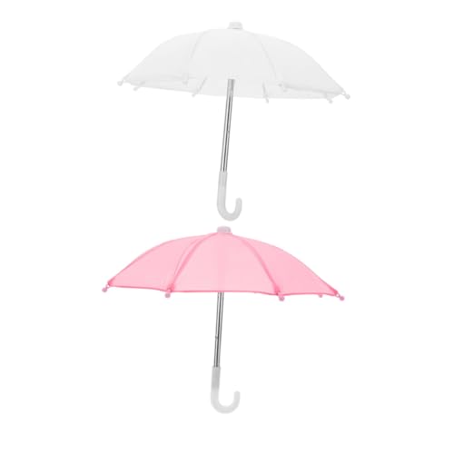 POPETPOP 2 Stück Miniatur Puppenhaus Regenschirm Teilig Realistische Miniatur Puppenschirme Weiß Vielseitige Dekoration und Zubehör für Puppen für Diorama und Puppenhaus POPETPOP 2 Stück Miniatur Puppenhaus Regenschirm Teilig Realistische Miniatur Puppenschirme Weiß Vielseitige Dekoration und Zubehör für Puppen für Diorama und Puppenhaus von POPETPOP