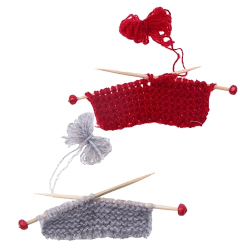 POPETPOP 2 Stück Miniatur Strickpullover Modell Teilig Rot Puppenhaus Zubehör Lebensechte Ornamente für Mini Haus Dekoration Langlebig Detailreich für DIY und Sammler POPETPOP 2 Stück Miniatur Strickpullover Modell Teilig Rot Puppenhaus Zubehör Lebensechte Ornamente für Mini Haus Dekoration Langlebig Detailreich für DIY und Sammler von POPETPOP