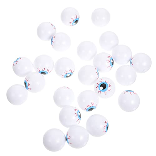 POPETPOP 24 Stück Teiliges Halloween Realistische Kunststoff Augäpfel Blau Gruselige Deko für Party Horror Requisite Wiederverwendbar Detailgetreu mit Adern für Halloween und POPETPOP 24 Stück Teiliges Halloween Realistische Kunststoff Augäpfel Blau Gruselige Deko für Party Horror Requisite Wiederverwendbar Detailgetreu mit Adern für Halloween und von POPETPOP